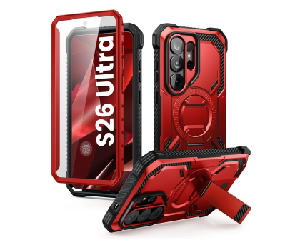 Etui do telefonów Supcase Iblsn Armorbox Mag Magsafe Galaxy S26 Ultra Ruddy